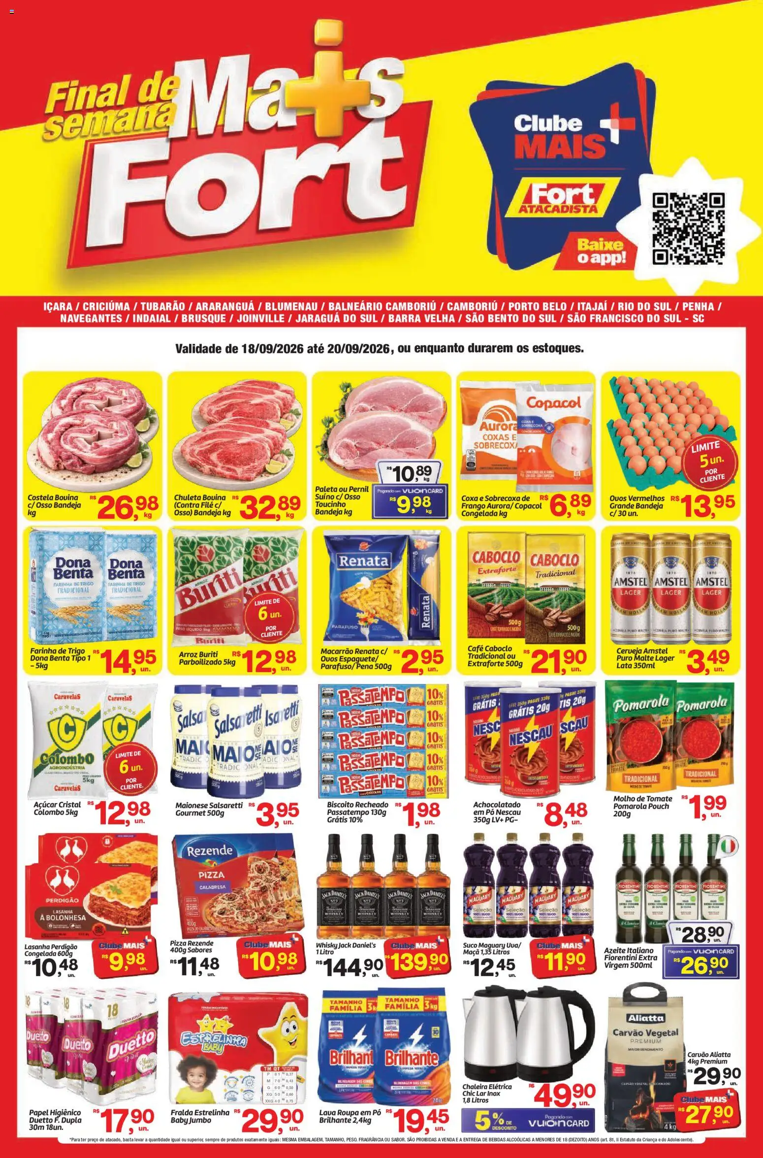 Fort Atacadista - Ofertas da semana - página 1- válido a partir de 18/09/2026
