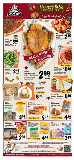 Preview Farm Boy weekly flyer / circulaire valid from Oct 8, 2026