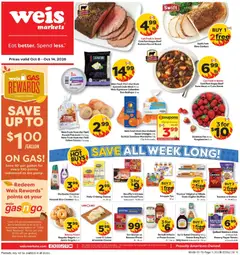 Preview Weis Weekly Ad valid from 10/08/2026