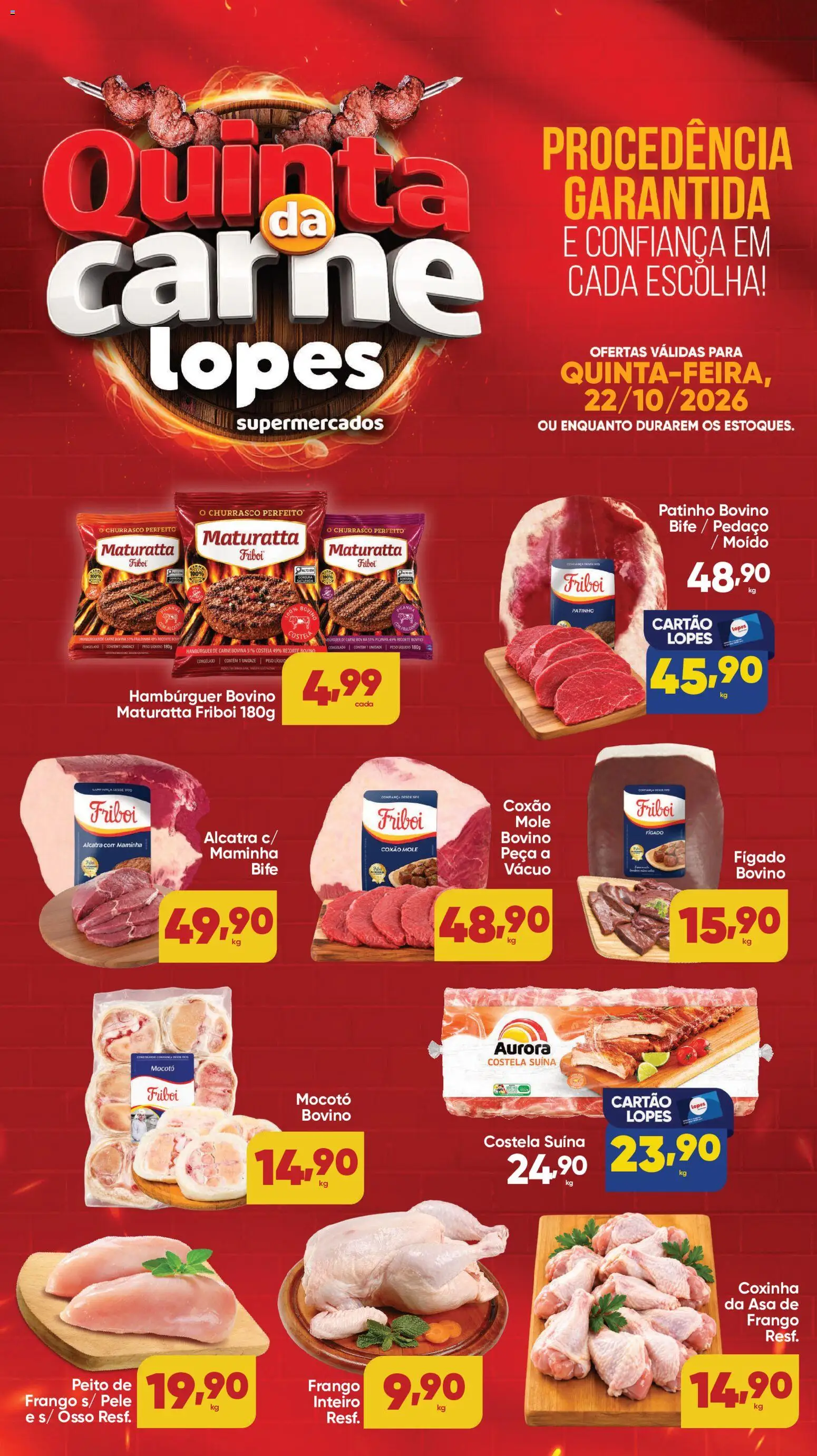 Lopes Supermercados - Ofertas da semana - página 1- válido a partir de 22/10/2026
