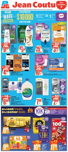 Preview Jean Coutu weekly flyer valid from Oct 29, 2026
