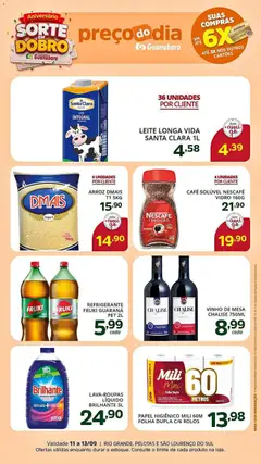 Pré-visualização Supermercado Guanabara - Ofertas da semana válida a partir de 11/09/2026