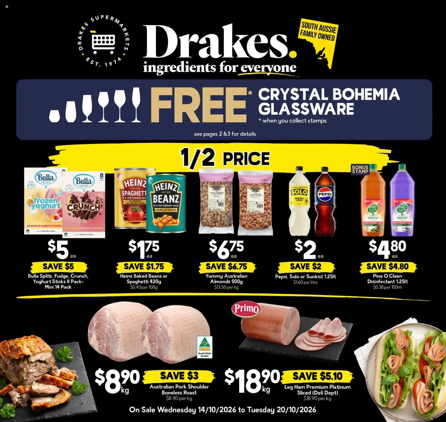 Drakes catalogue - page 1- valid from 14/10/2026