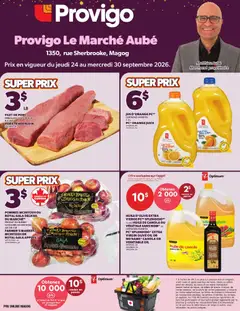 Preview Provigo weekly flyer / circulaire valid from Sep 24, 2026