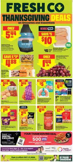 Preview FreshCo weekly flyer / circulaire valid from Oct 1, 2026