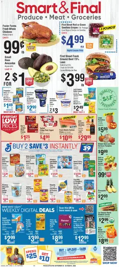Preview Smart & Final Weekly Ad valid from 09/30/2026