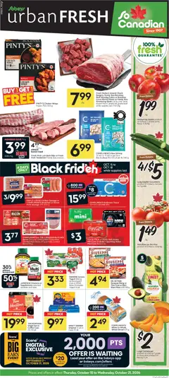 Preview Sobeys weekly flyer / circulaire valid from Oct 15, 2026