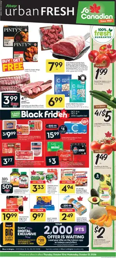 Preview Sobeys weekly flyer / circulaire valid from Oct 15, 2026