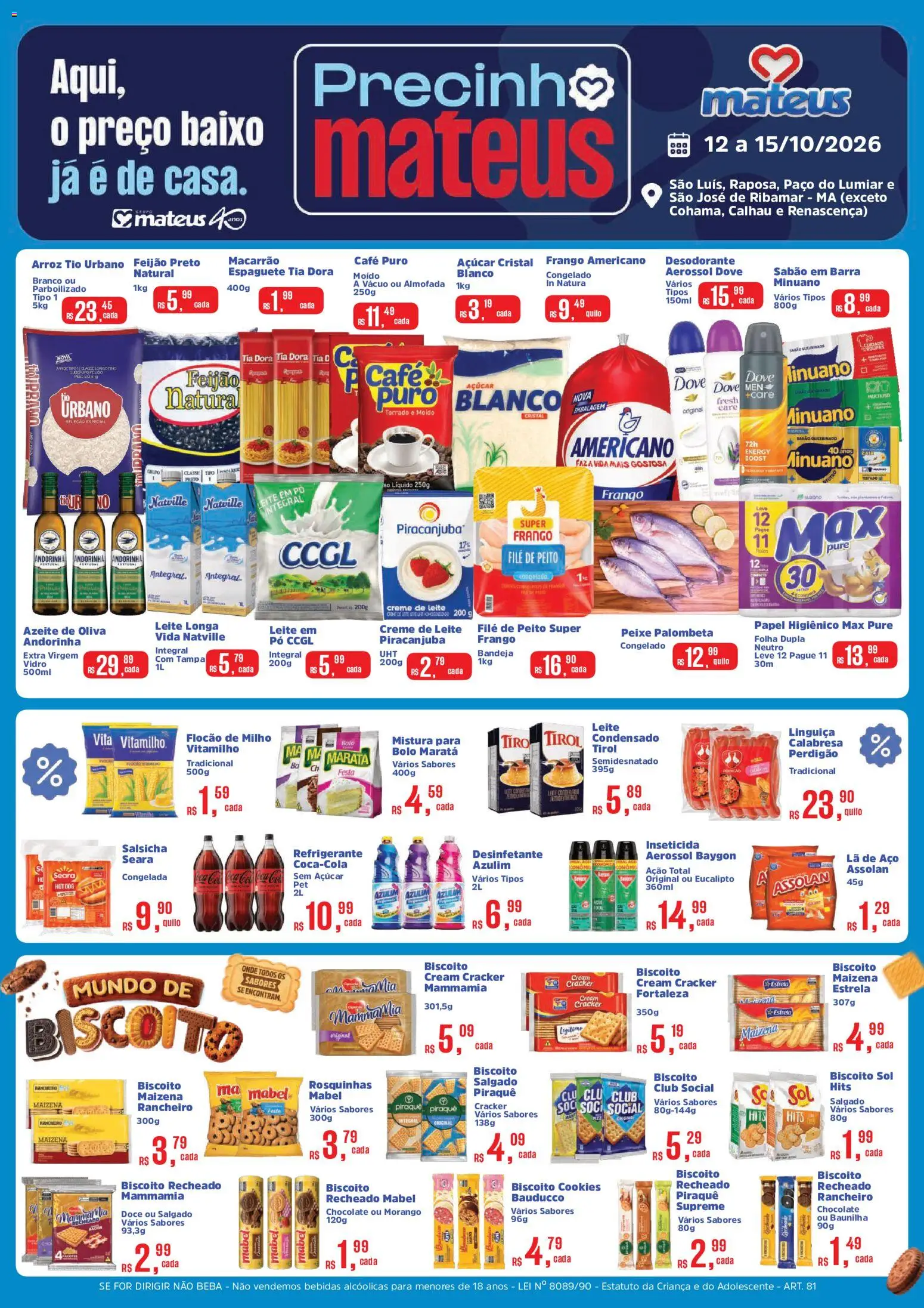 Mateus - Ofertas da semana - página 1- válido a partir de 12/10/2026
