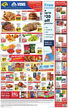Preview Vons Weekly Ad valid from 09/23/2026