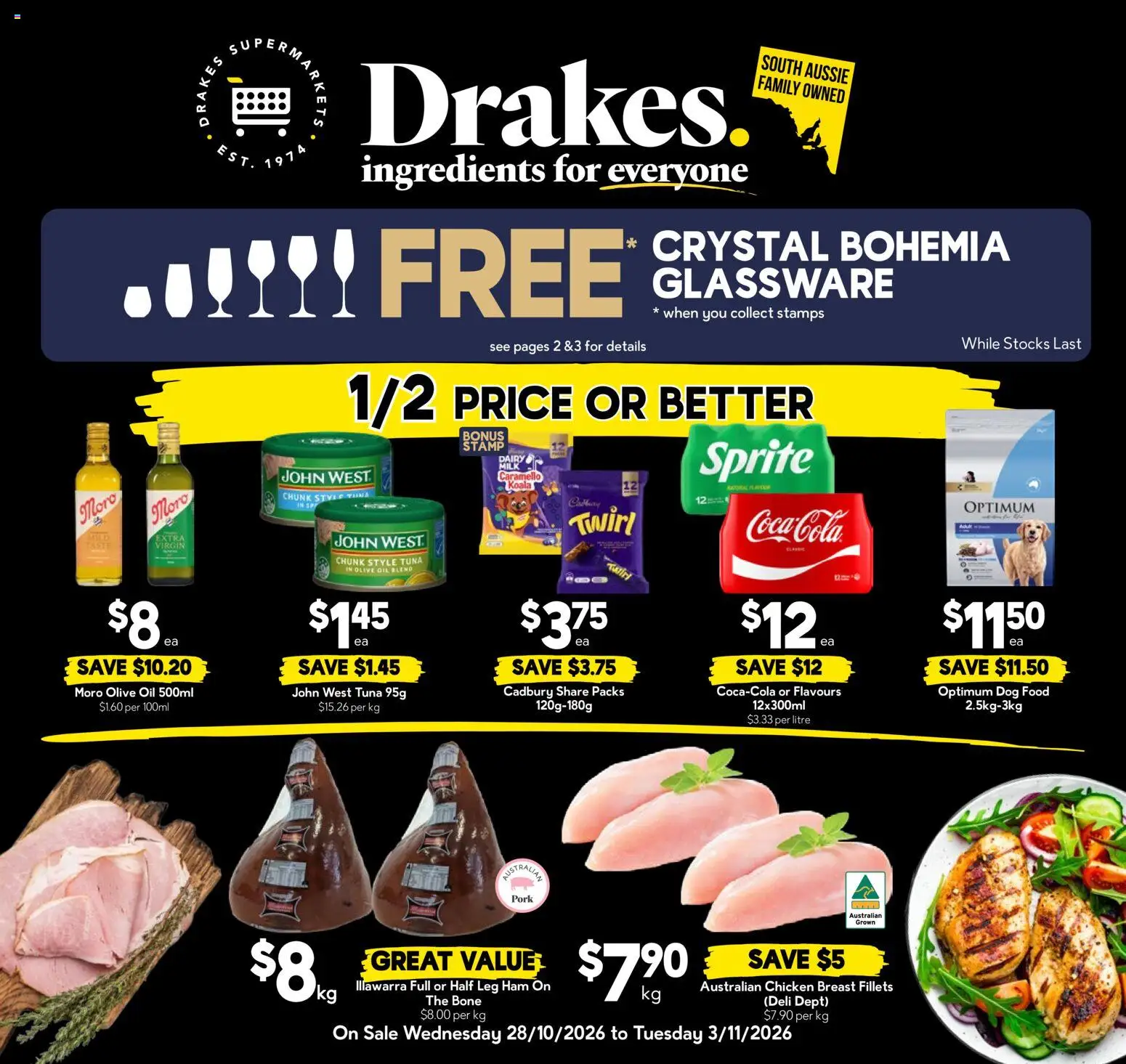 Drakes catalogue - page 1- valid from 28/10/2026