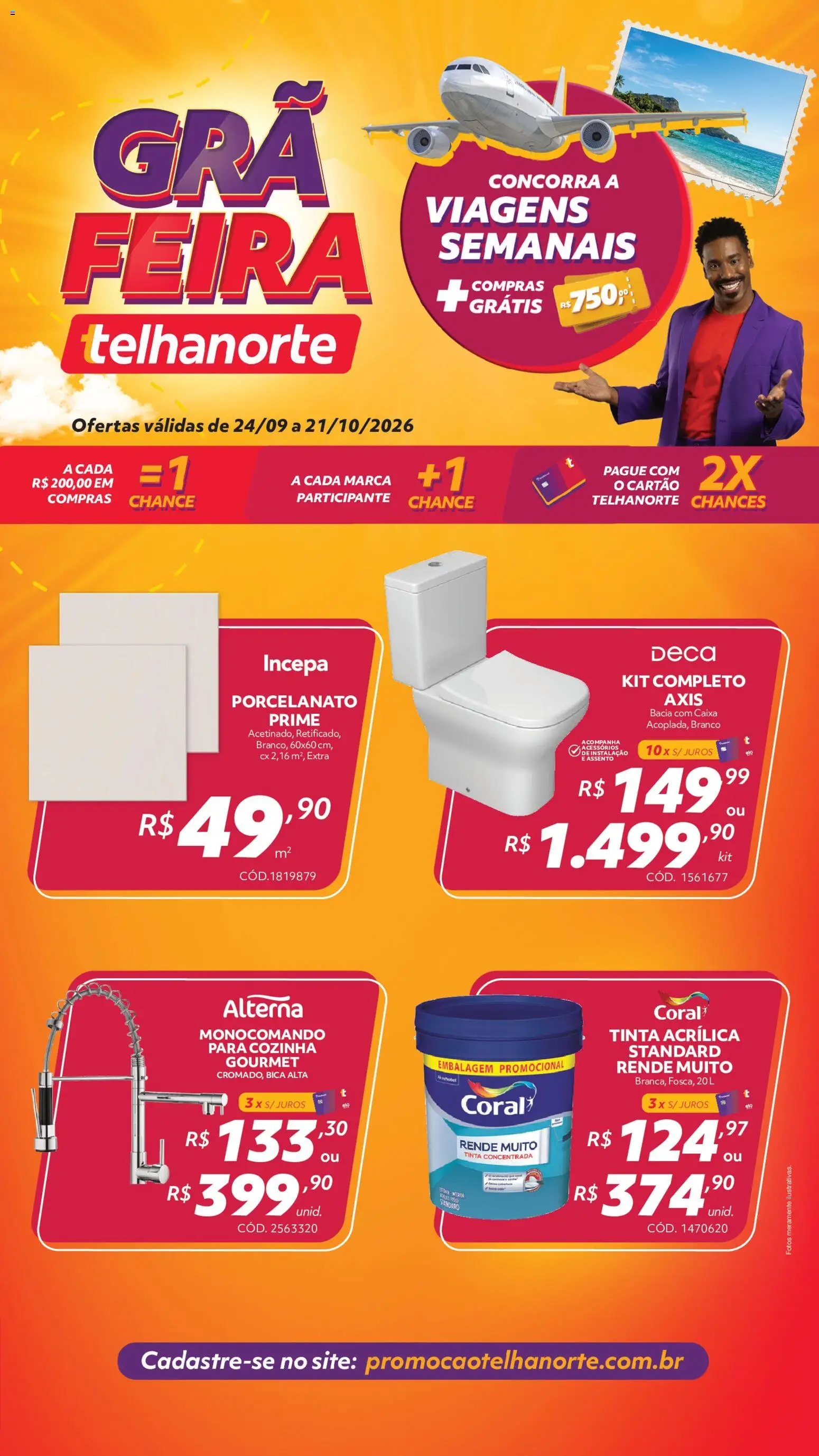Telhanorte - Ofertas atuais - página 1- válido a partir de 24/09/2026
