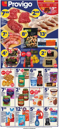 Preview Provigo weekly flyer / circulaire valid from Oct 22, 2026
