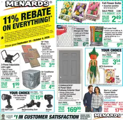 Preview Menards Weekly Ad valid from 09/24/2026