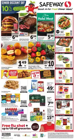 Preview Safeway Weekly Ad valid from 10/07/2026
