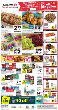 Preview Safeway Weekly Ad valid from 09/30/2026