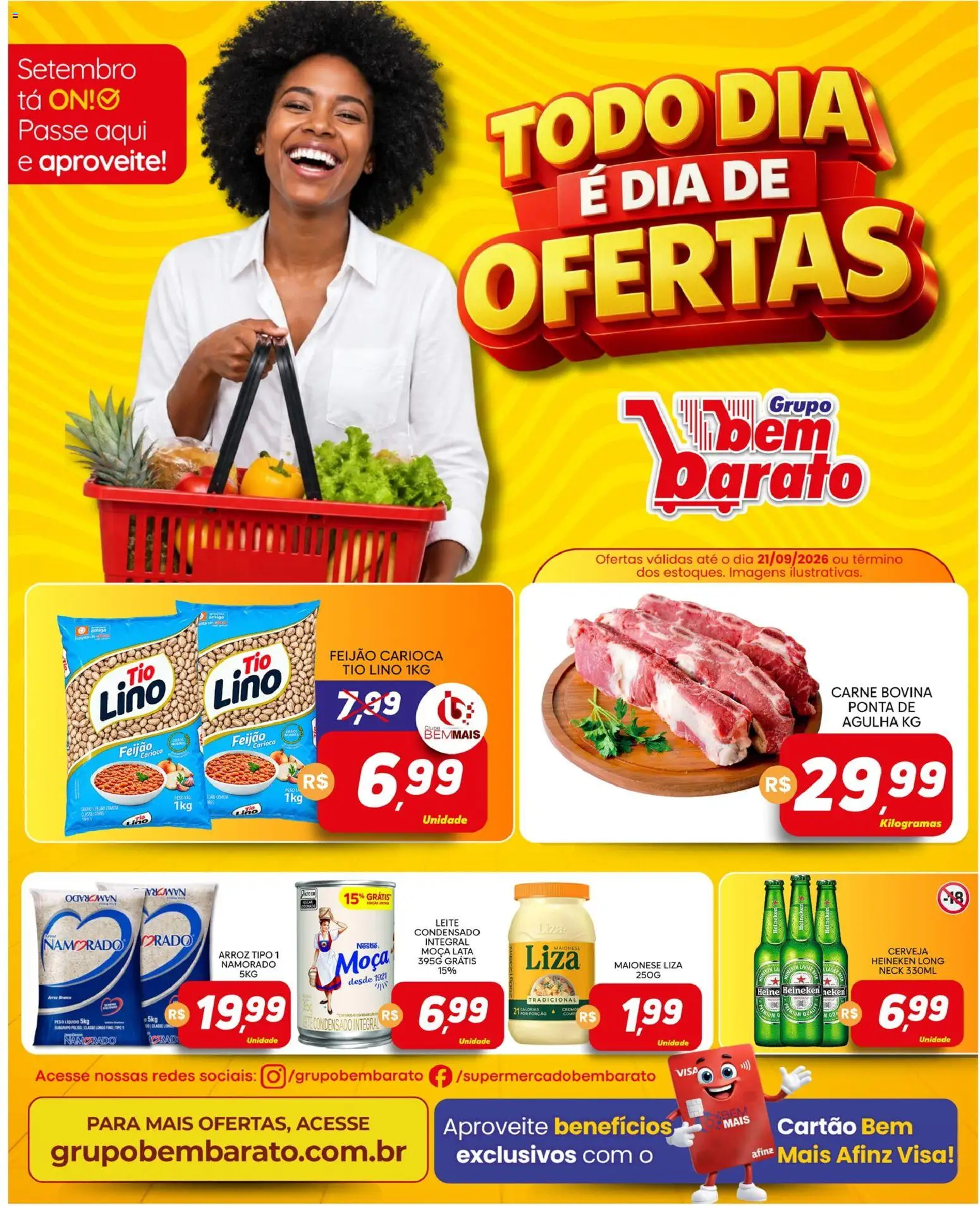 Supermercado Bem Barato - Ofertas da semana - página 1- válido a partir de 15/09/2026
