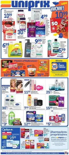 Preview Uniprix weekly flyer / circulaire valid from Oct 22, 2026