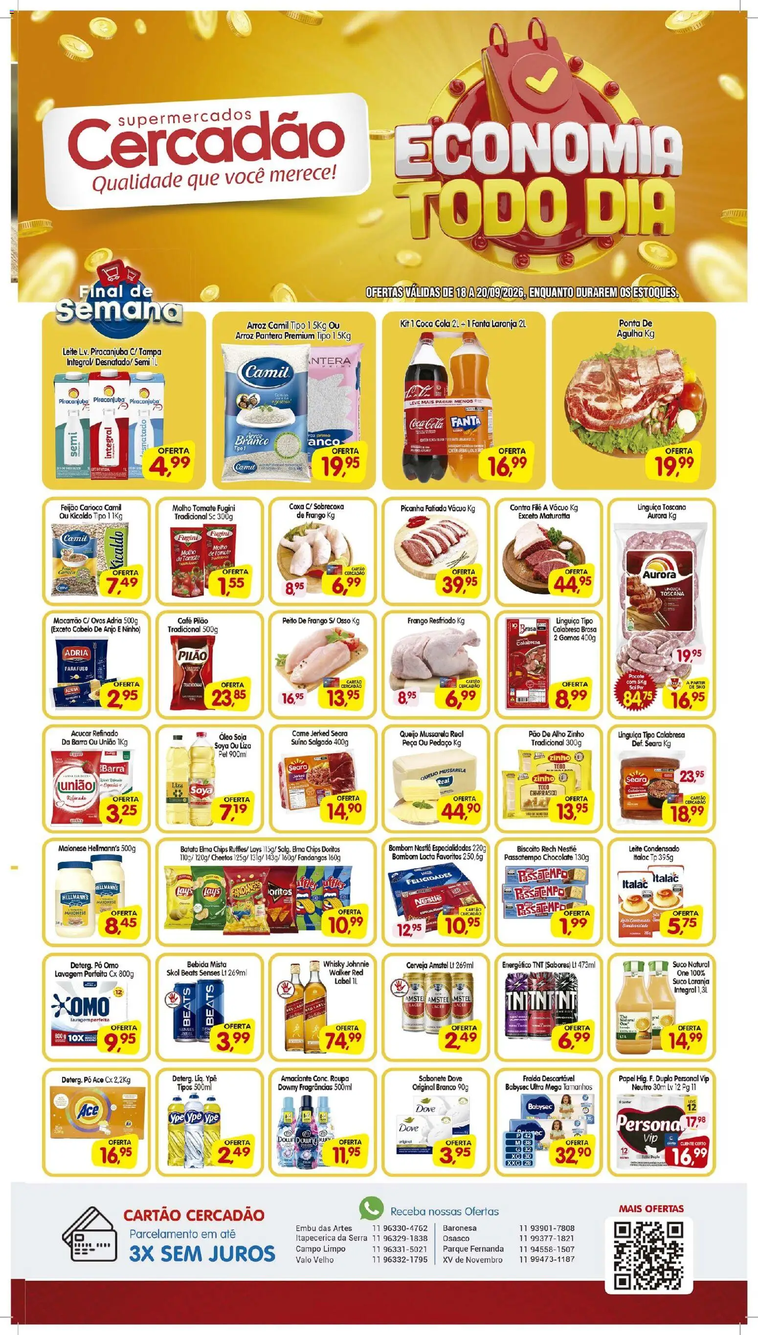 Cercadão - Ofertas da semana - página 1- válido a partir de 18/09/2026
