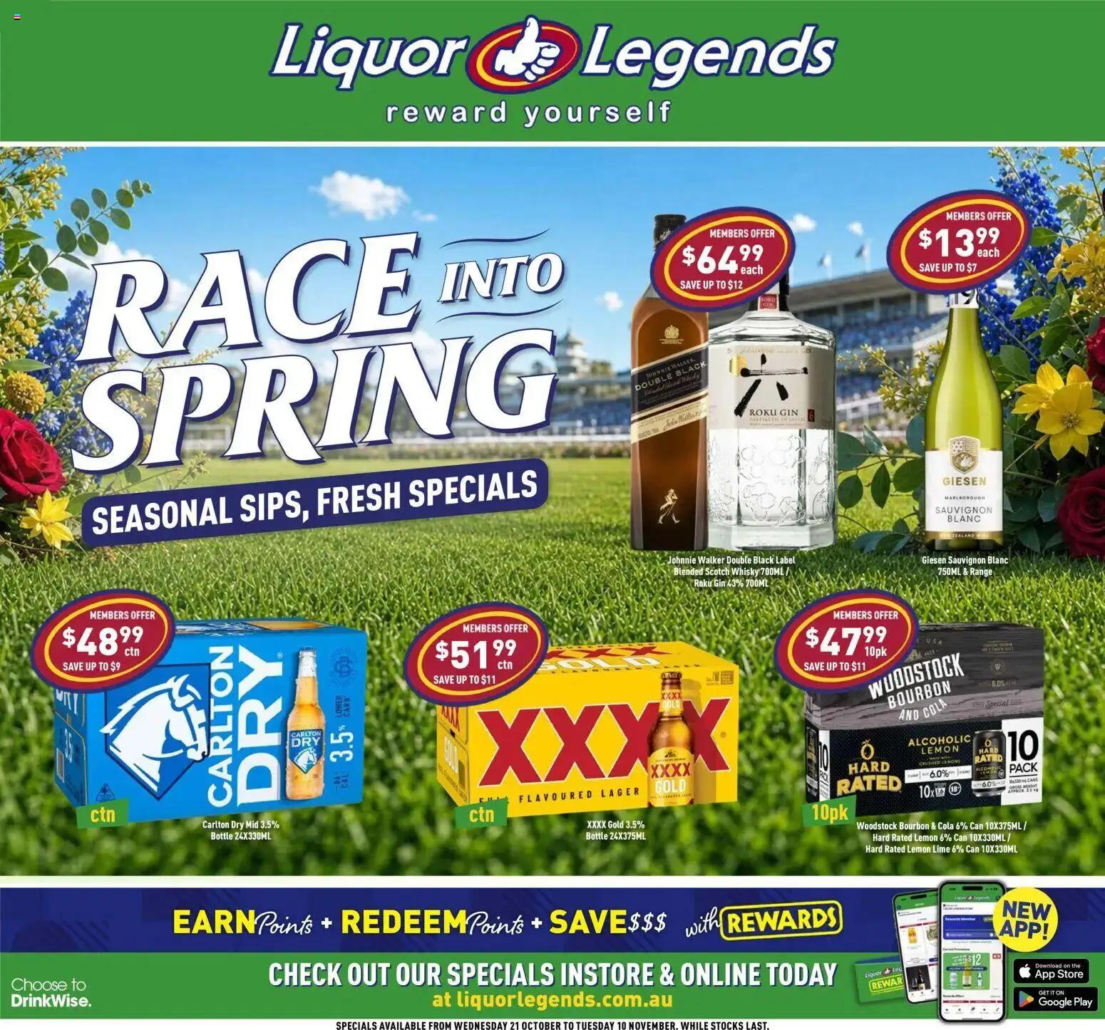 Liquor Legends catalogue - page 1- valid from 21/10/2026