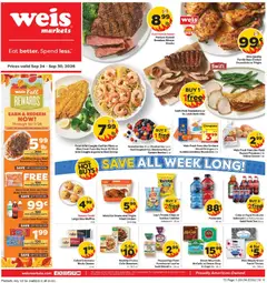 Preview Weis Weekly Ad valid from 09/24/2026
