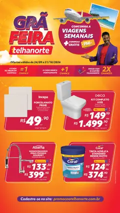 Pré-visualização Telhanorte - Ofertas atuais válida a partir de 24/09/2026