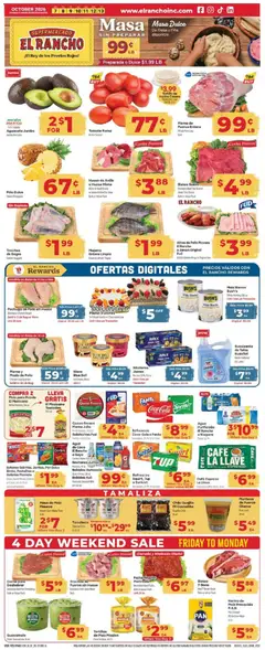 Preview El Rancho Weekly Ad valid from 10/07/2026