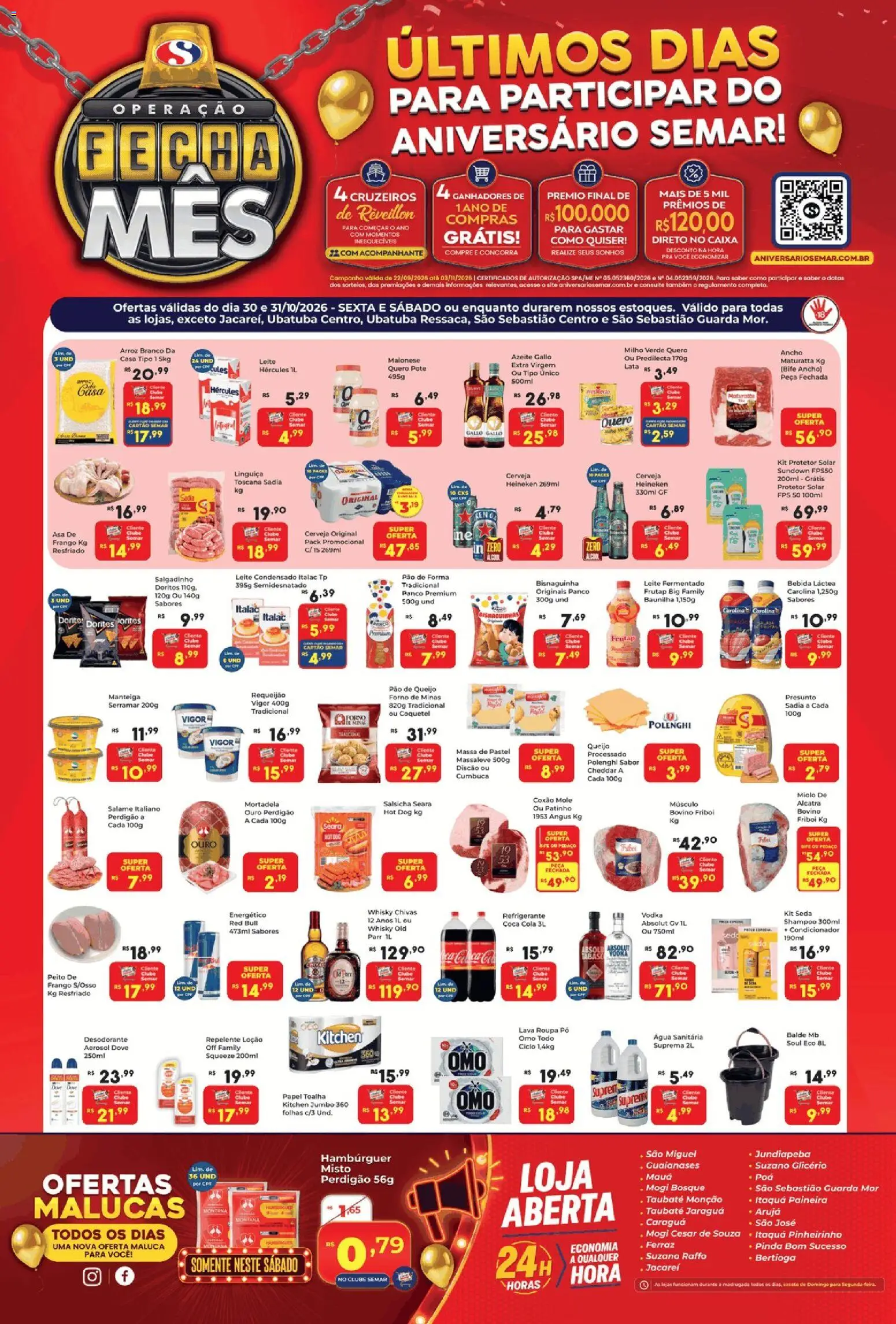 Semar Supermercado - Ofertas da semana - página 1- válido a partir de 30/10/2026
