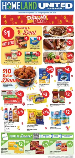 Preview Homeland Weekly Ad valid from 09/23/2026