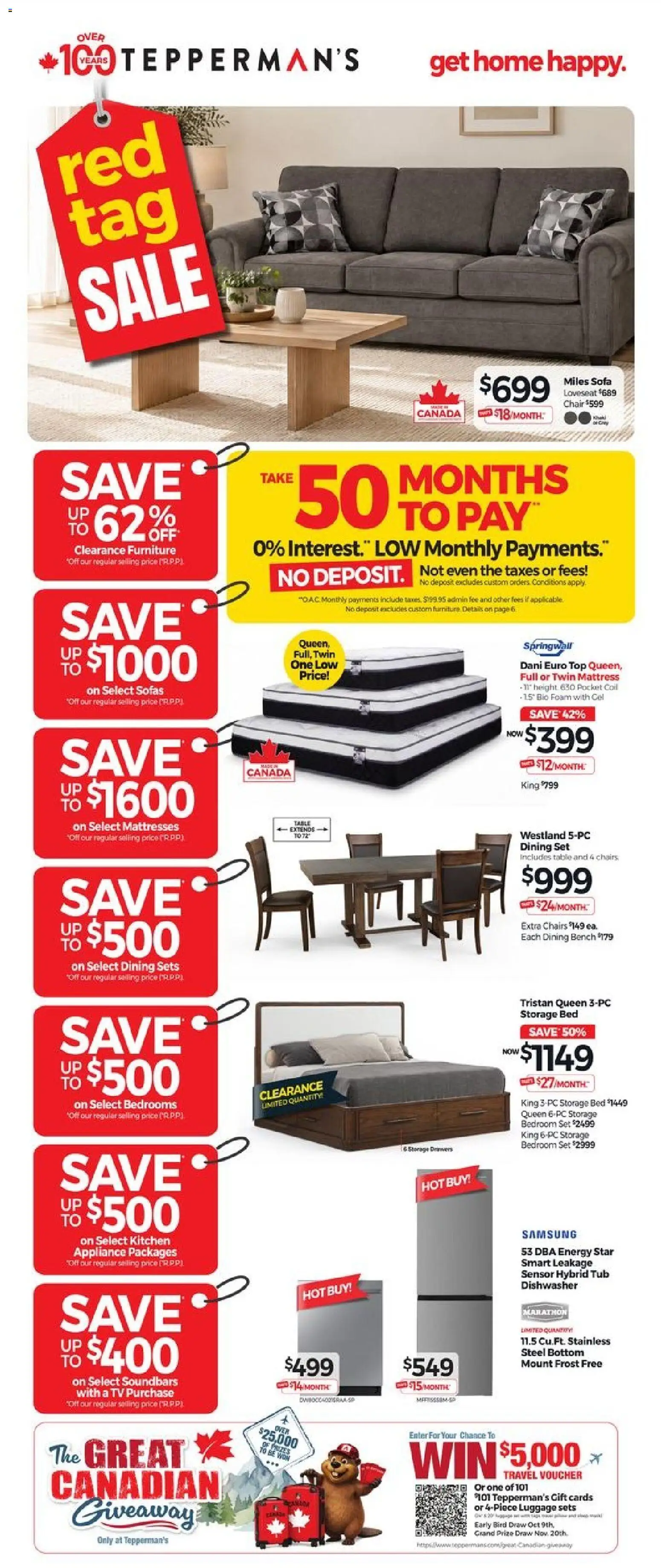 Tepperman's weekly flyer / circulaire - page 1- valid from Oct 2, 2026