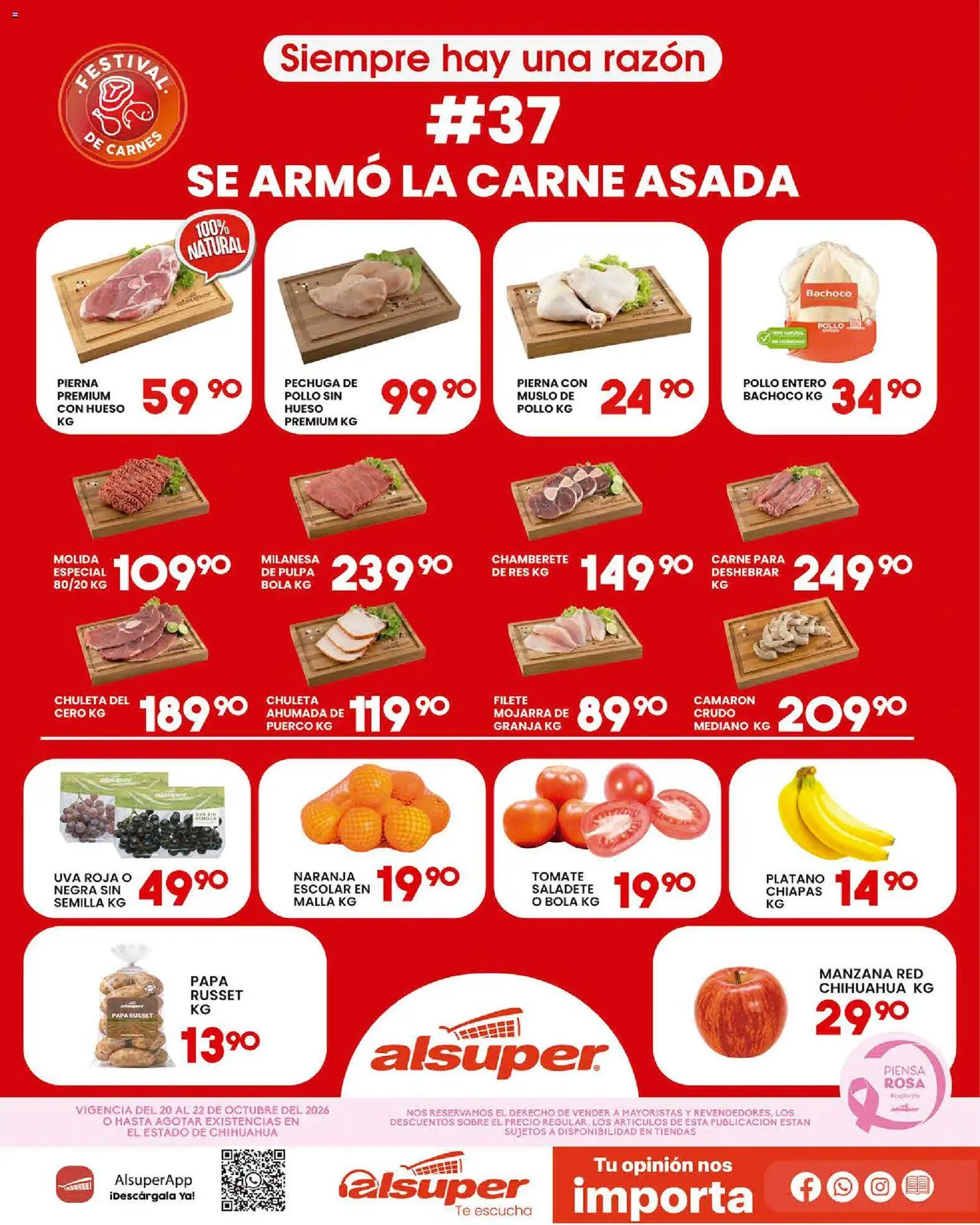 Alsuper folleto - página 1- válido desde 20/10/2026