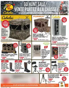 Preview Cabelas weekly flyer / circulaire valid from Oct 22, 2026