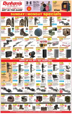 Preview Dunham's Sports Weekly Ad valid from 10/09/2026