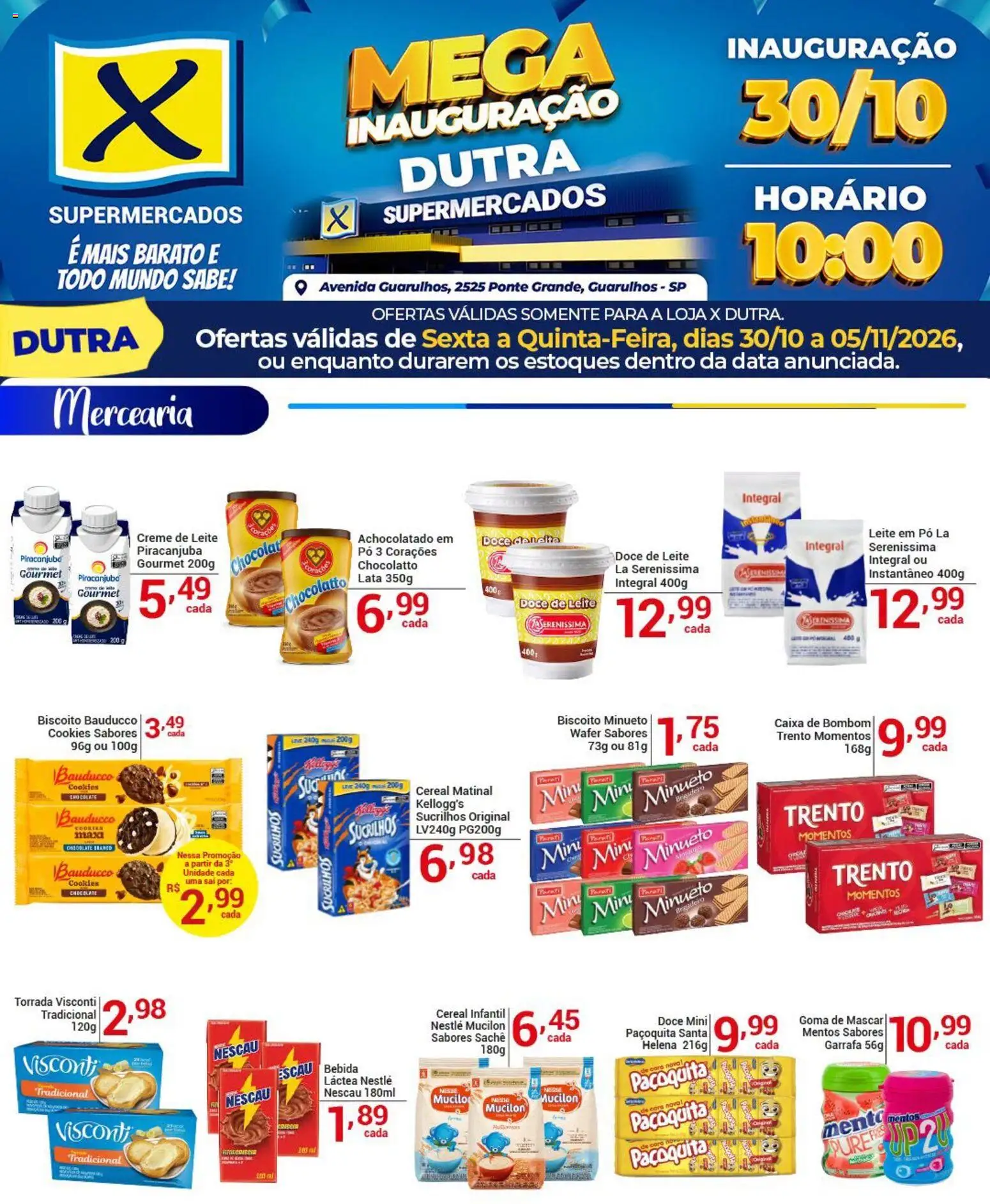 X Supermercados - Ofertas da semana - página 1- válido a partir de 30/10/2026
