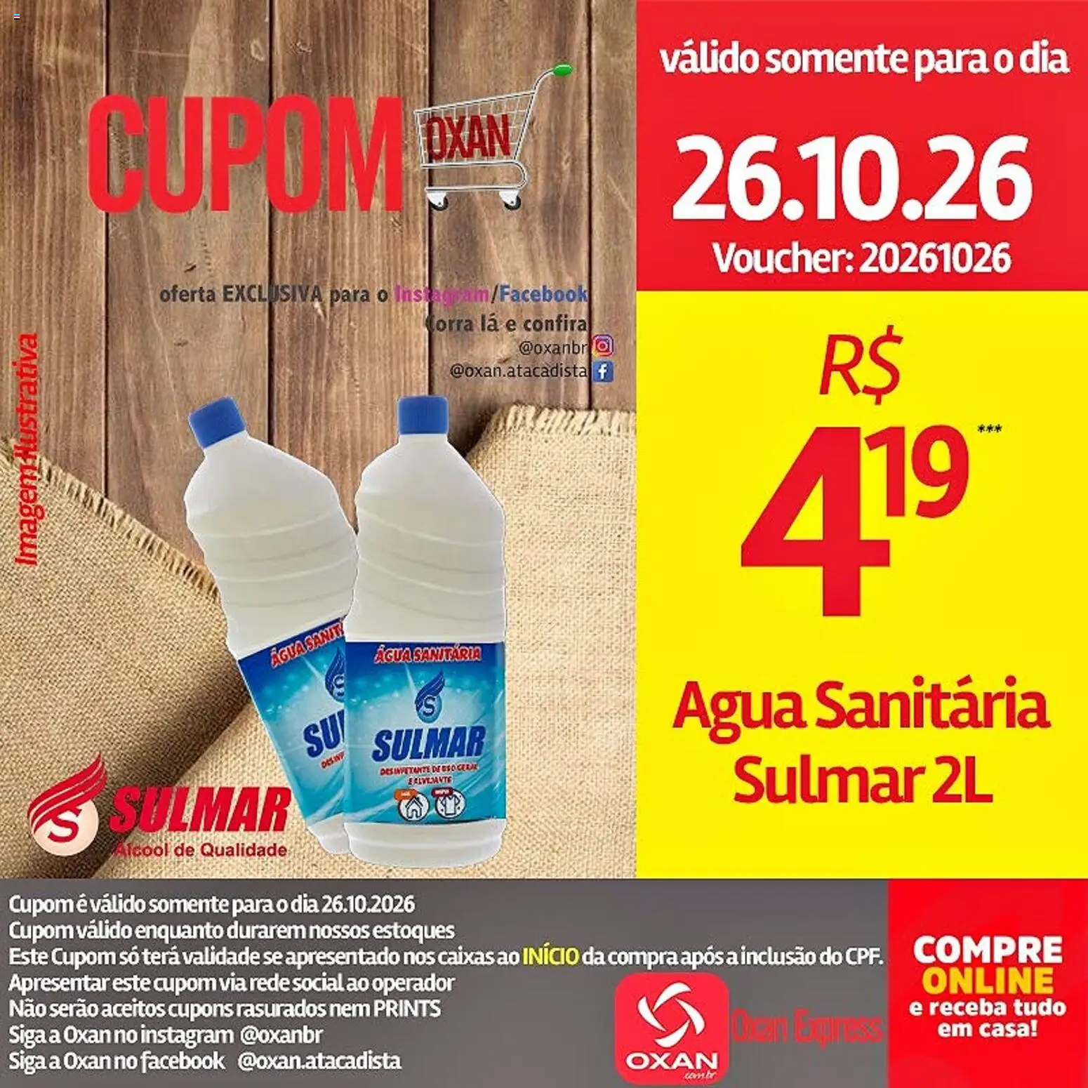 Oxan Atacadista - Ofertas da semana - página 1- válido a partir de 26/10/2026
