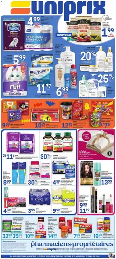 Preview Uniprix weekly flyer / circulaire valid from Oct 15, 2026