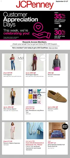 Preview JCPenney Weekly Ad valid from 09/21/2026