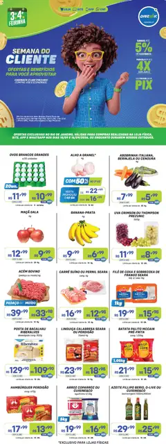 Pré-visualização Prezunic ofertas válida a partir de 15/09/2026