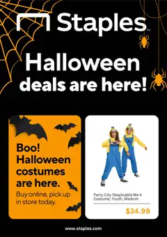 Preview Staples Weekly Ad valid from 09/27/2026