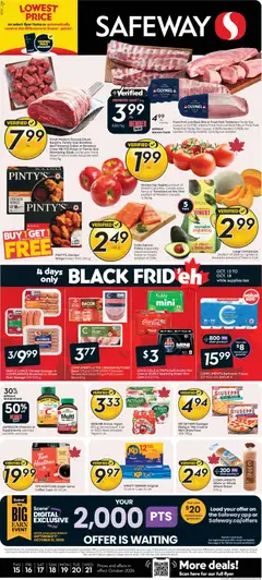 Preview Safeway weekly flyer / circulaire valid from Oct 15, 2026