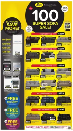 Preview Leon's weekly flyer / circulaire valid from Oct 15, 2026