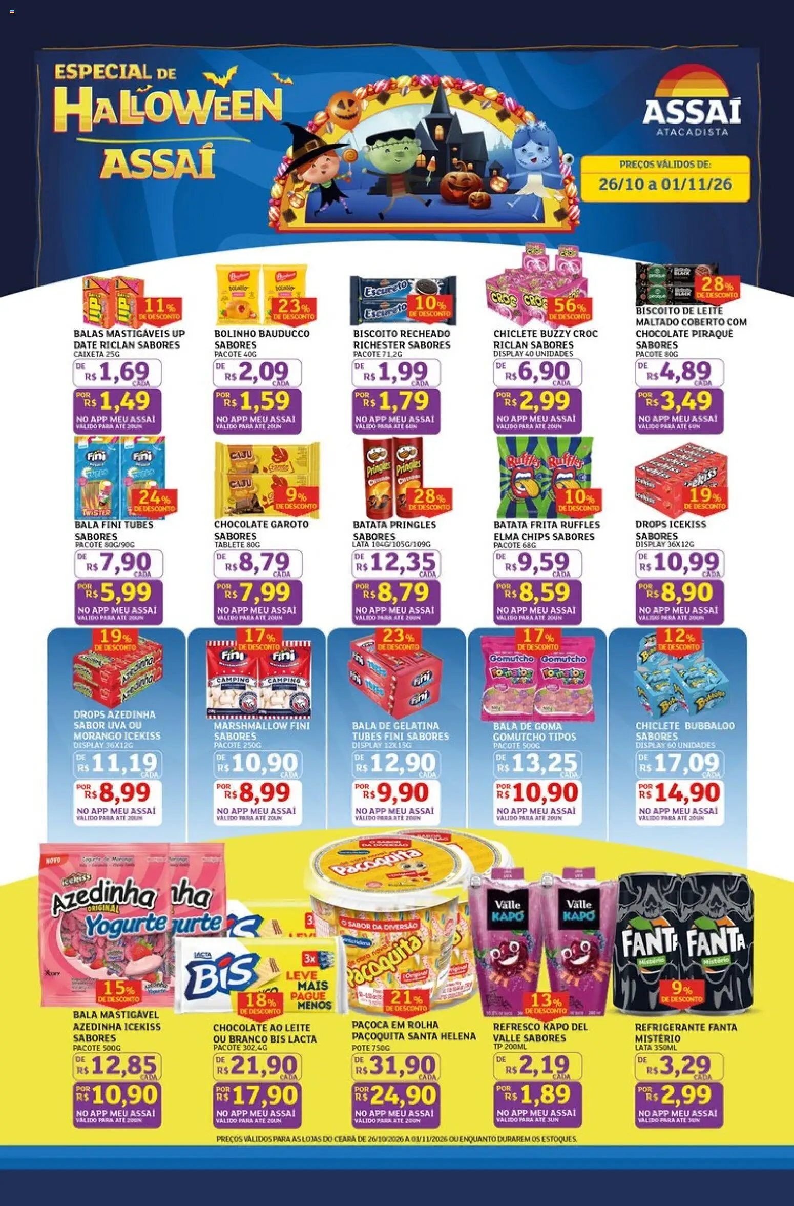 Assaí Atacadista ofertas - página 1- válido a partir de 26/10/2026
