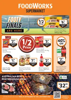 Foodworks catalogue preview - valid from 30/09/2026