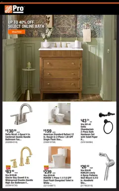 Preview Home Depot Shop Pro Ad valid from 09/28/2026