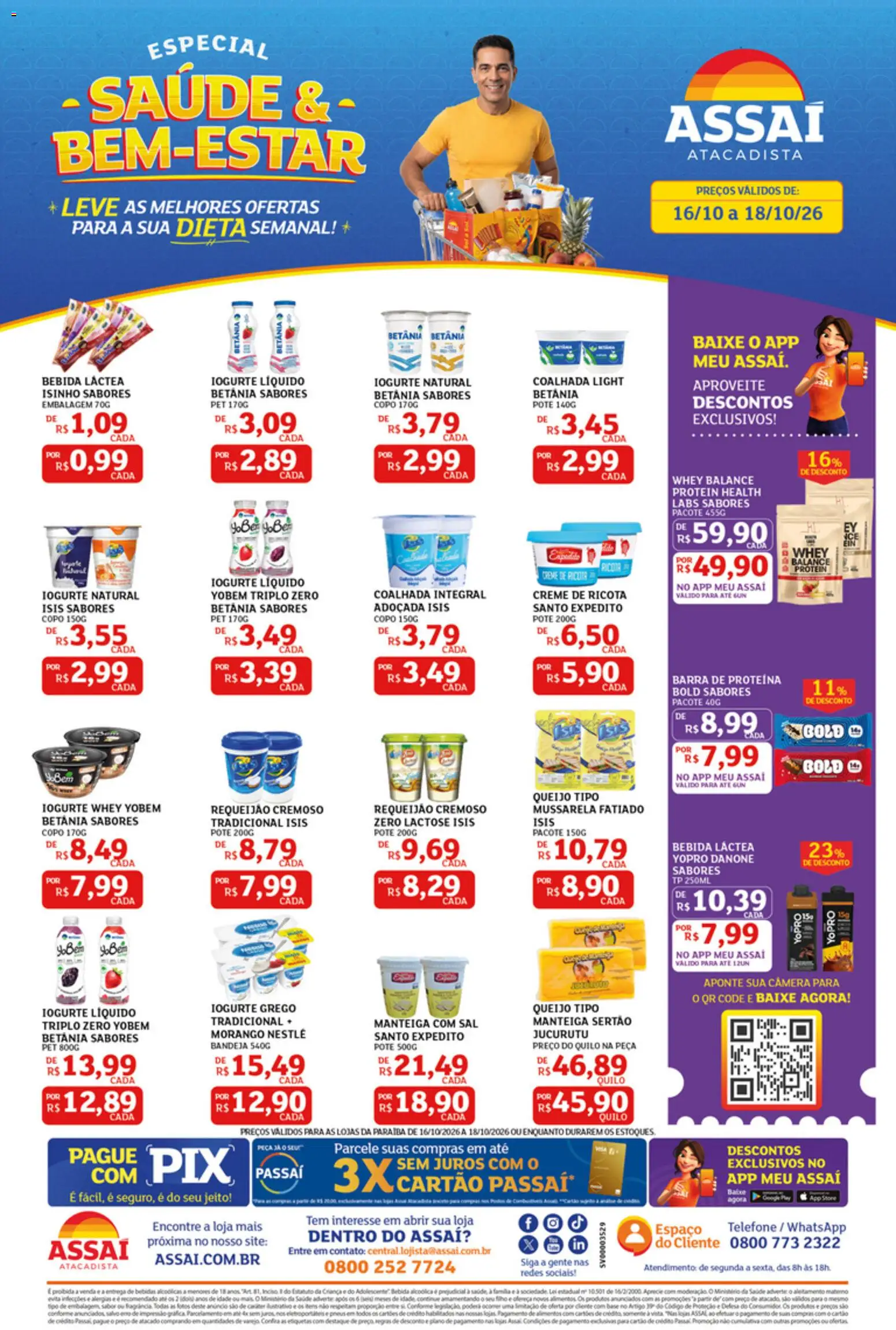 Assaí Atacadista ofertas - página 1- válido a partir de 16/10/2026
