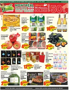 Preview Btrust Supermarket weekly flyer / circulaire valid from Sep 24, 2026