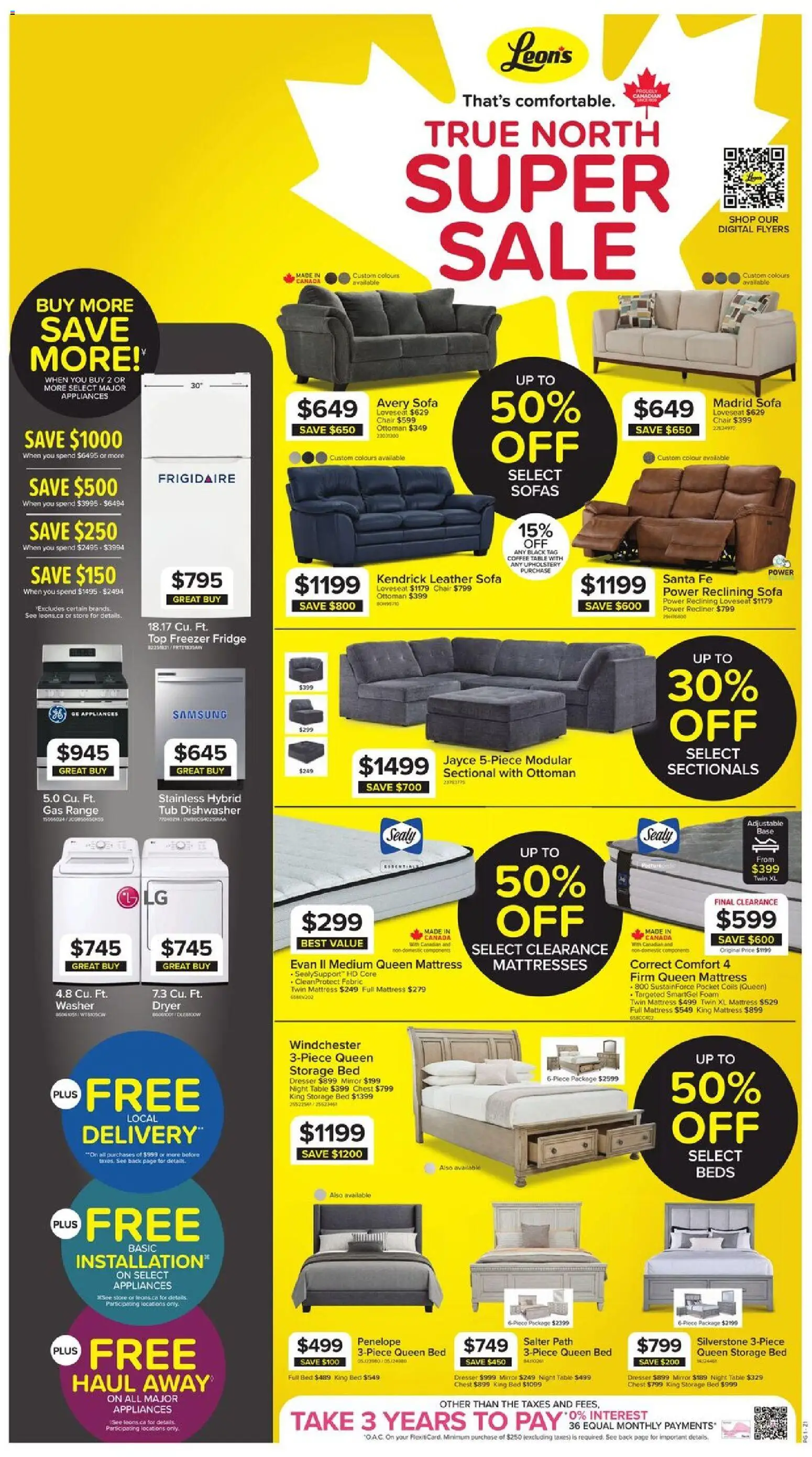 Leon's weekly flyer / circulaire - page 1- valid from Oct 8, 2026