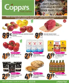 Preview Coppas Fresh Market weekly flyer / circulaire valid from Oct 8, 2026