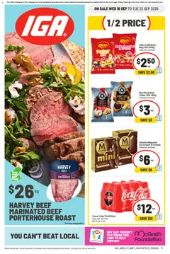 IGA catalogue preview - valid from 16/09/2026