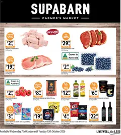 Supabarn catalogue preview - valid from 07/10/2026